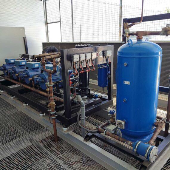 Збирання та монтаж холодильних централей на базі компресорів BOCK — Німеччина